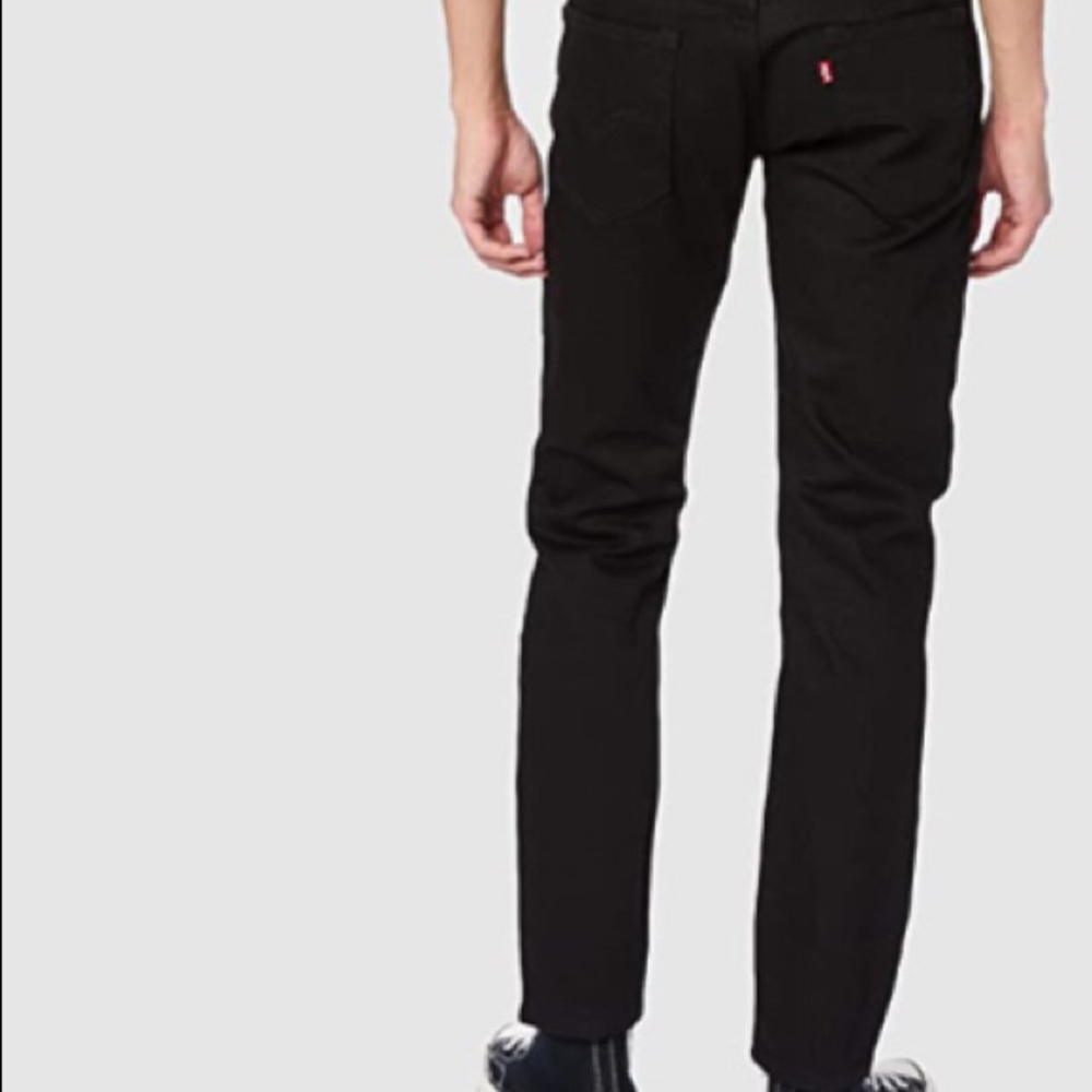 Levi's Men's 502 Regular Taper Jeans Black 34Wx30L